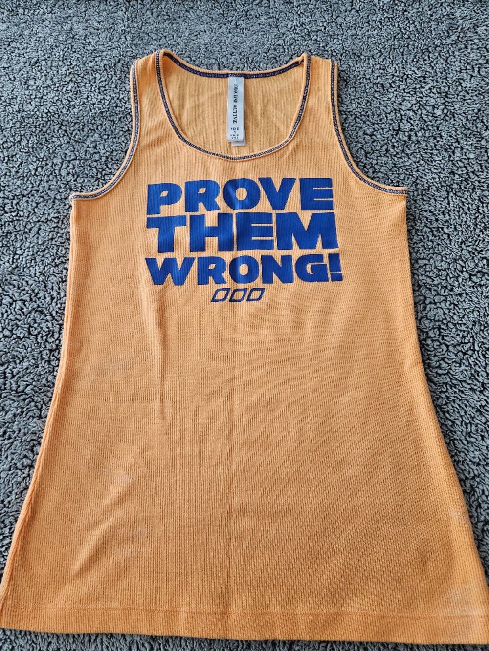 🧡 Lorna Jane Active Tank Top – Size Small, Orange Cotton